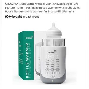 GROWNSY 10 in 1 bottle warmer